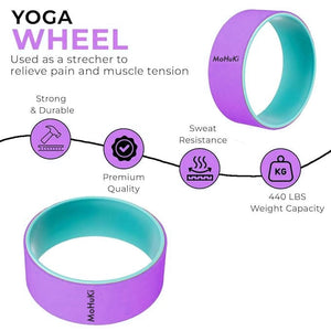 Mohuki Dual Color Yoga Wheel