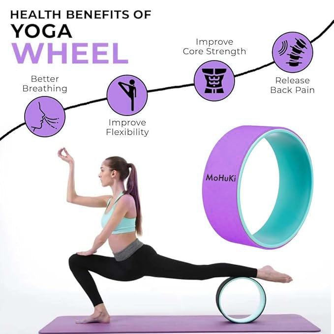 Mohuki Dual Color Yoga Wheel