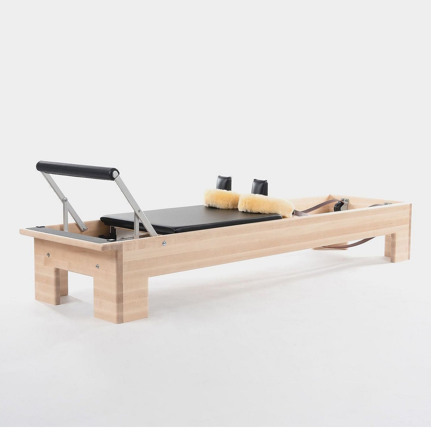 Balanced Body Ron Fletcher Reformer™ – Premium Wooden Pilates Reformer with Leather Straps
