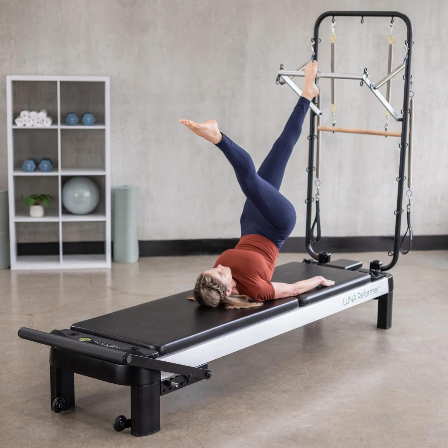 Mundo Luna Pilates Reformer with Tower and Mat Conversion