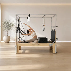 Eleno Pilates E100 Reformer - Maple Finish / Black