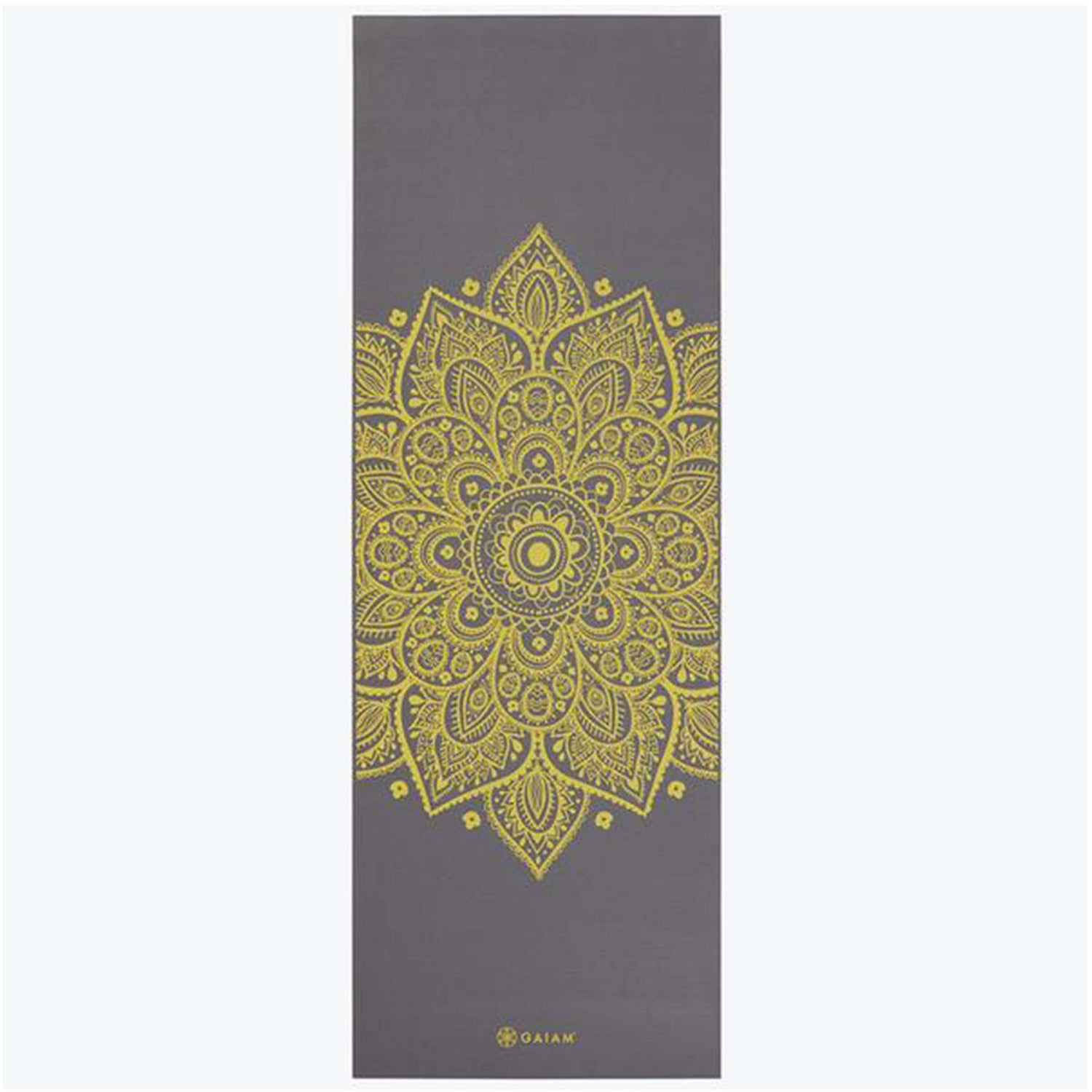 Gaiam Premium Citron Sundial Yoga Mat | 6mm