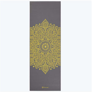 Gaiam Premium Citron Sundial Yoga Mat | 6mm