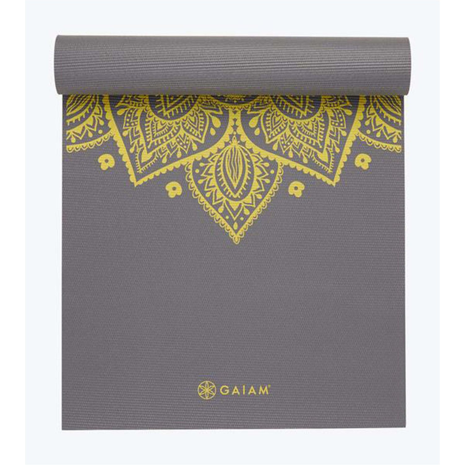 Gaiam Premium Citron Sundial Yoga Mat | 6mm
