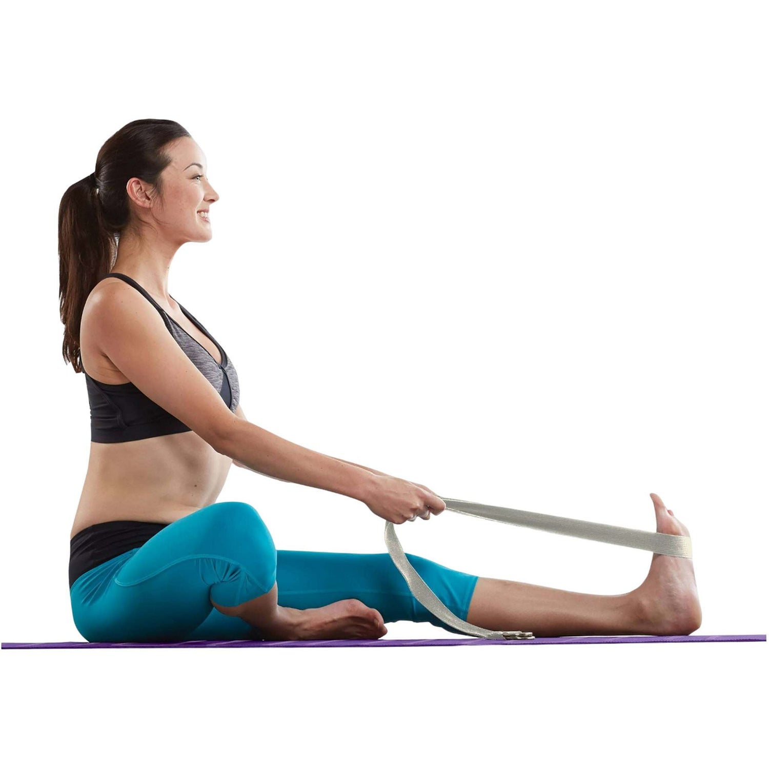 Gaiam Yoga Beginners Kit | Mat, Block, Strap