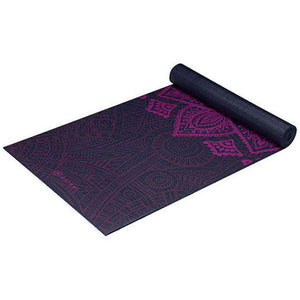 Gaiam Premium Plum Sundial Yoga Mat | 6mm