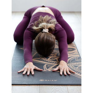 Gaiam Premium Metalic Medallion Yoga Mat | 6mm