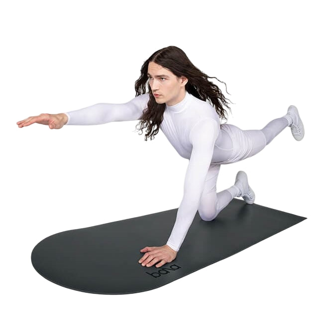 Bala The Play Mat - Cushioned Non-Slip Yoga & Workout Mat - 5mm | Charcoal