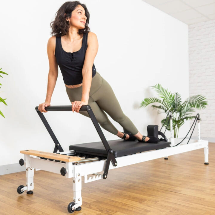 Align-Pilates R8 Pro Reformer Bundle | White