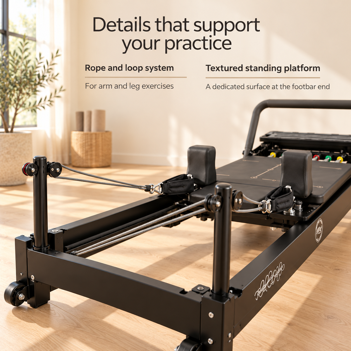Body & Exercise Pilates Reformer Black Edition