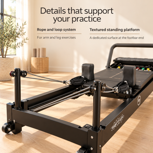 Body & Exercise Pilates Reformer Black Edition