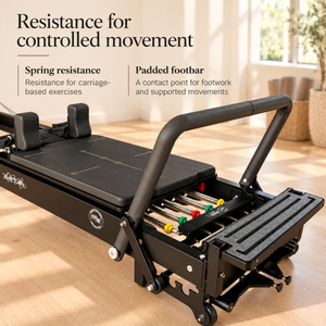 Body & Exercise Pilates Reformer Black Edition