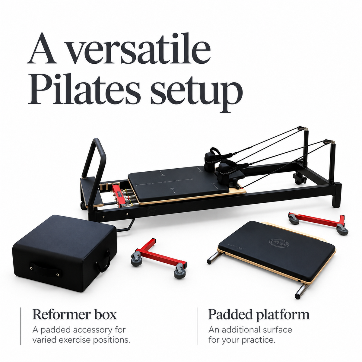 Body & Exercise Pilates Space-Saving Reformer