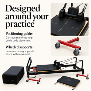Body & Exercise Pilates Space-Saving Reformer