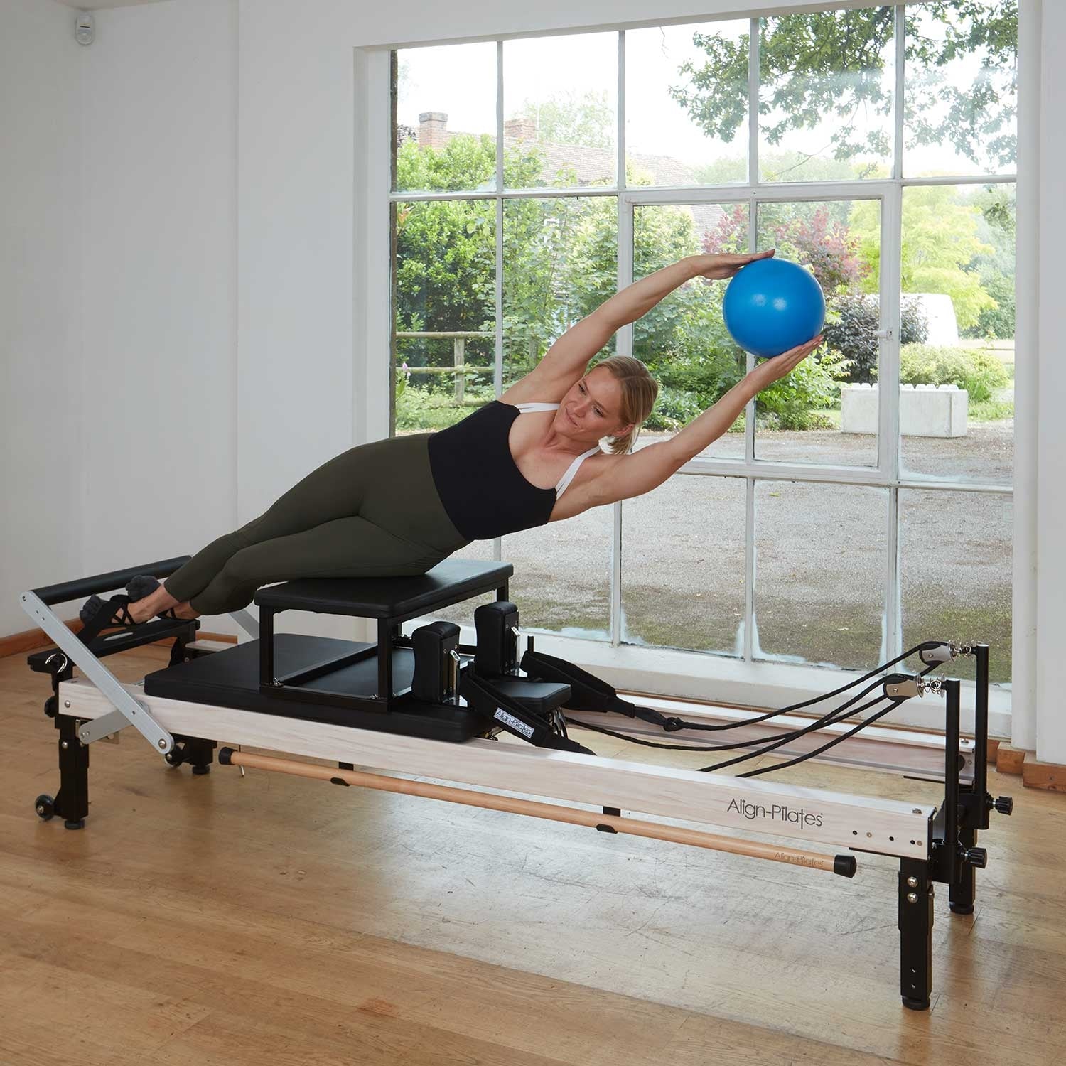 Align-Pilates Frame Sitting Box- Flat Packed