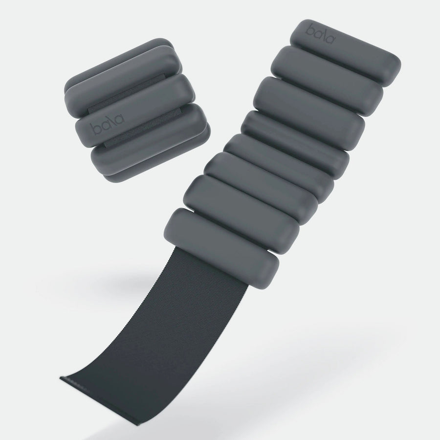 Bala Bangles 2LB|Wrist & Ankle Weights |900g  Charcoal