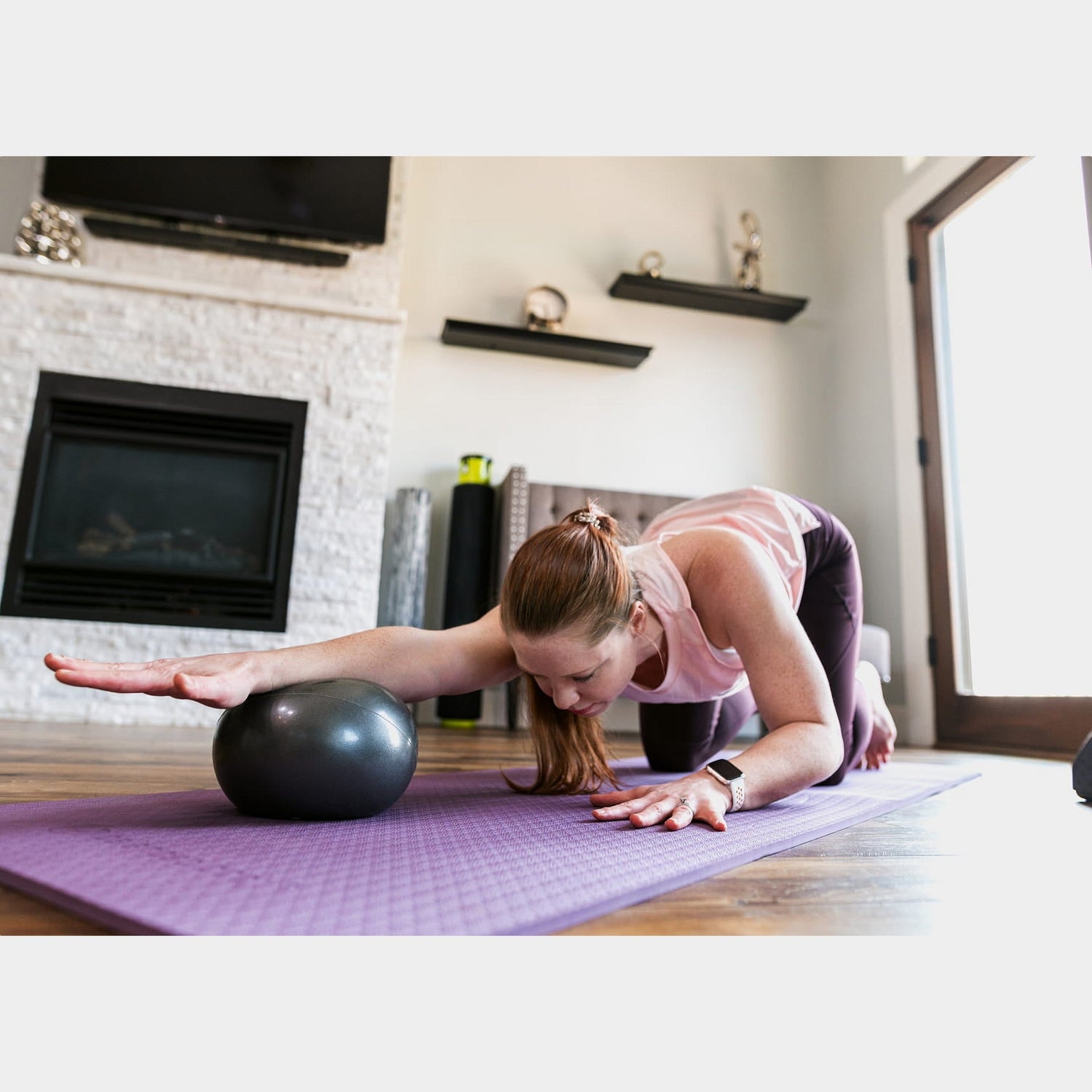 Balanced Body Inflatable Ball | Storm Gray